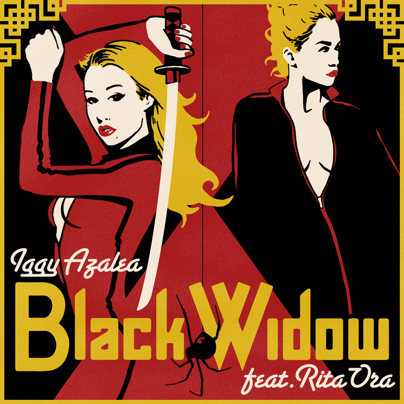 "Black Widow" Single Cover with Iggy Azalea and Rita Ora