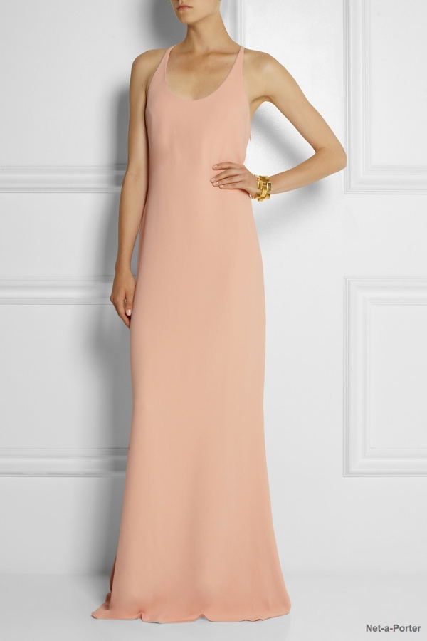 Calvin Klein Collection Beria stretch-crepe maxi dress available at Net-a-Porter for $1,450.00