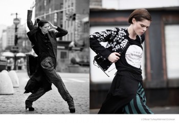 Coco Rocha Wears Street Style for L'Officiel Turkey by Mehmet Erzincan Coco Rocha Wears Street Style for L'Officiel Turkey by Mehmet Erzincan