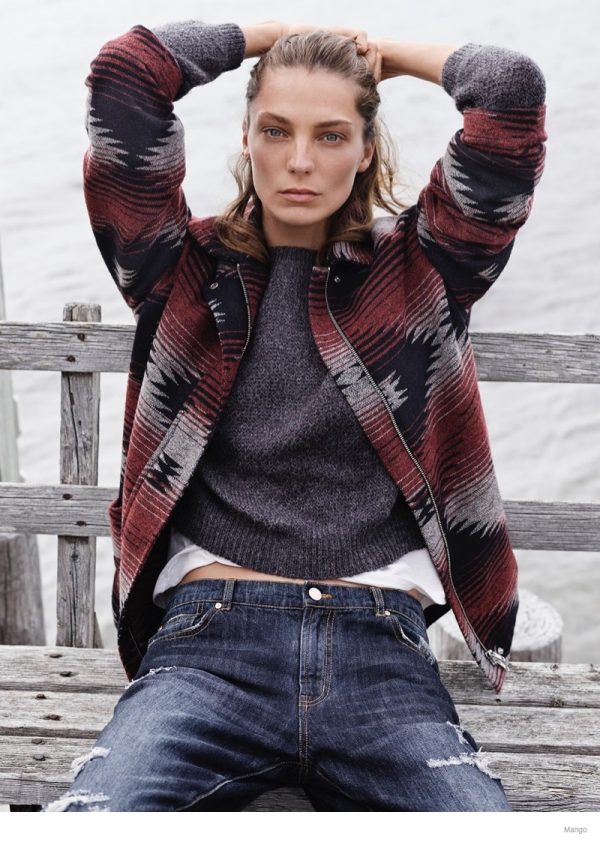 More Photos Of Daria Werbowy For Mango Fall 2014 Ads Fashion Gone Rogue