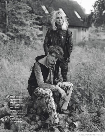 Simone Wears Fall Outerwear Looks in Marie Claire Netherlands' September Issue Simone Wears Fall Outerwear Looks in Marie Claire Netherlands' September Issue