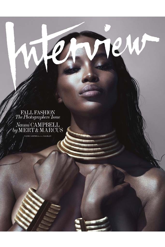 Naomi Campbell by Mert & Marcus for Interview September 2014