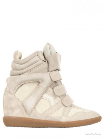 Embrace the Sporty Trend with Isabel Marant’s 'Bekett' Sneaker Wedges Embrace the Sporty Trend with Isabel Marant’s 'Bekett' Sneaker Wedges