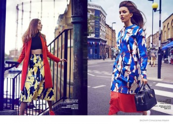 Kate King Wears Colorful Fashion for BAZAAR China by James Meakin Kate King Wears Colorful Fashion for BAZAAR China by James Meakin