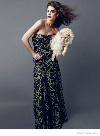 Katryn Kruger in Dreamy Gown Styles for BAZAAR China by Nagi Sakai Katryn Kruger in Dreamy Gown Styles for BAZAAR China by Nagi Sakai