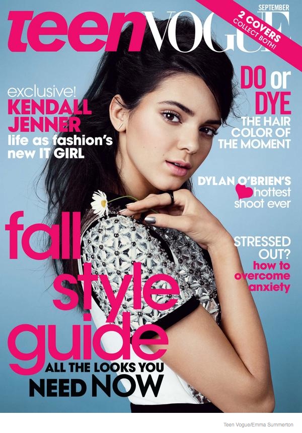 Kendall Jenner Lands TWO Teen Vogue Covers for September