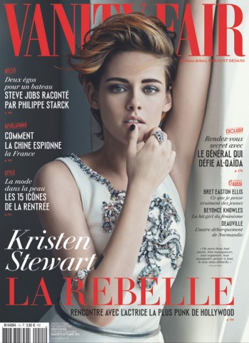 Kristen Stewart Shows Off Short Hair, Chanel on Vanity Fair France September 2014 Cover Kristen Stewart Shows Off Short Hair, Chanel on Vanity Fair France September 2014 Cover
