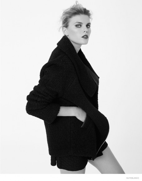 Maryna Linchuk Models Fall Fashions for Suiteblanco's New Ads – Fashion ...