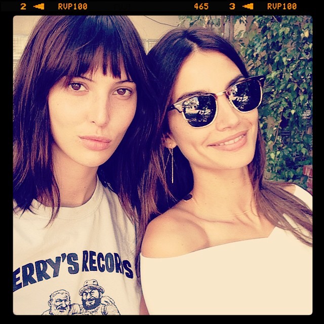 Model sisters Lily and Ruby Aldridge