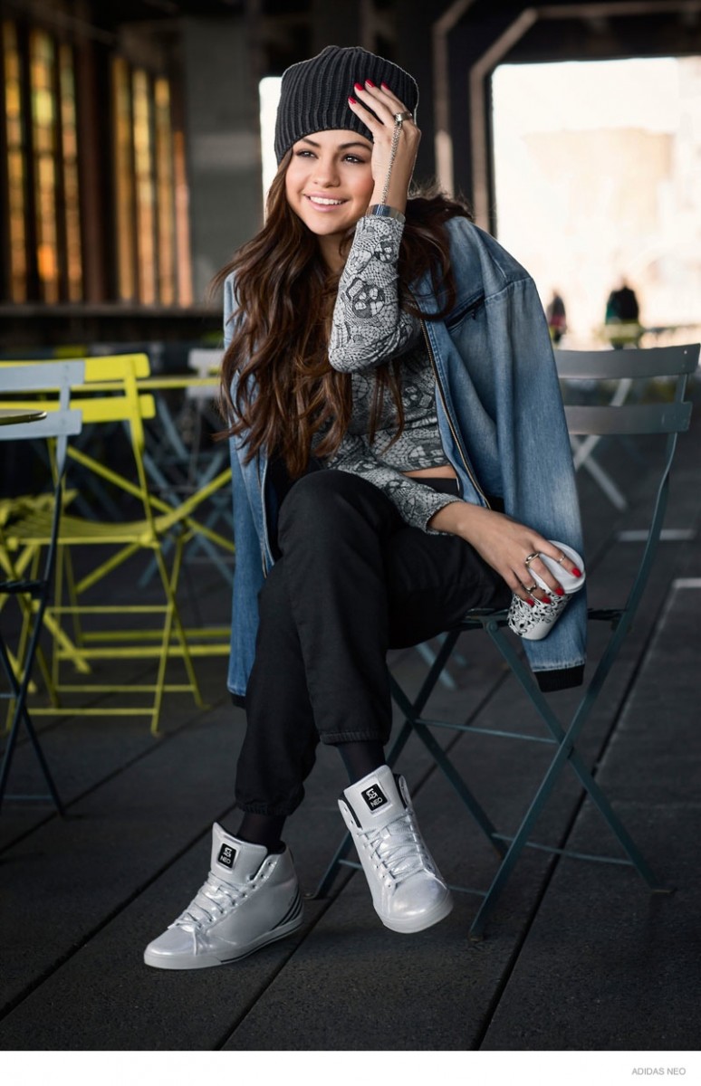 Selena Gomez adidas NEO Fall 2014 Ad Campaign