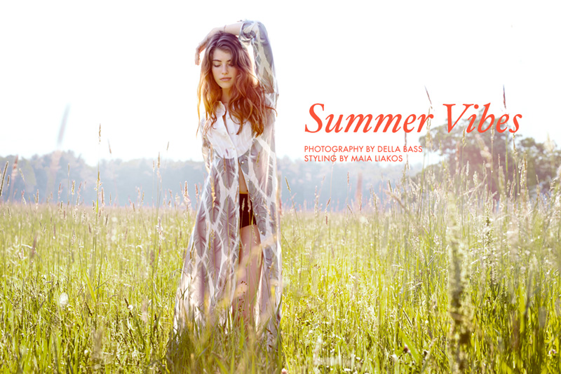 FGR Exclusive | Brittany Burke by Della Bass in "Summer Vibes"