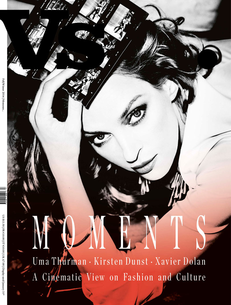 Uma Thurman by Ellen von Unwerth for VS. Magazine F/W 2014 Cover