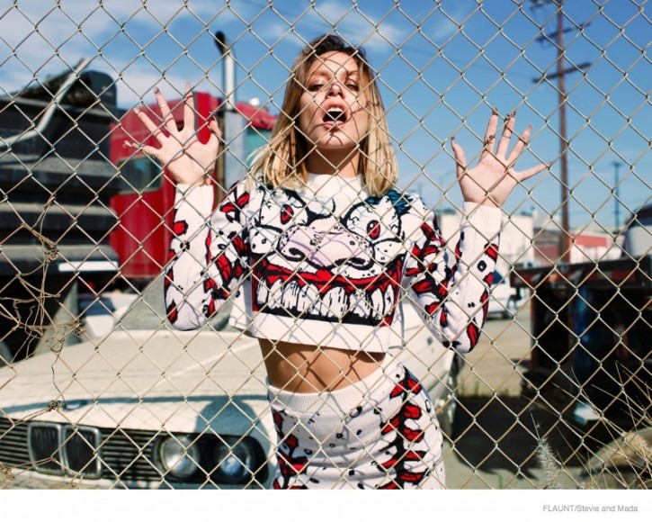 Vanessa Hudgens Turns Up the Heat for Flaunt by Stevie and Mada