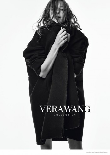 Josephine Le Tutour in Oversized Outerwear for Vera Wang Fall 2014 Campaign Josephine Le Tutour in Oversized Outerwear for Vera Wang Fall 2014 Campaign
