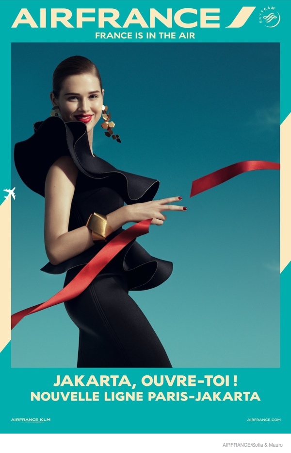 Air France Launches New Stylish Poster Campaign by Sofia & Mauro | Page 2 |  Fashion Gone Rogue