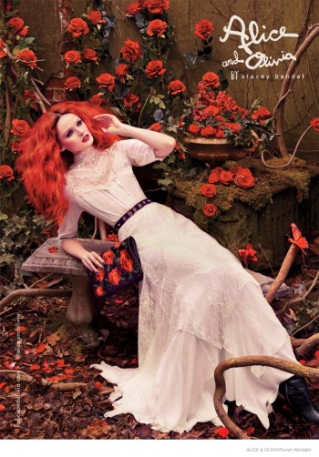 Lisa Cant Enchants for Alice + Olivia Fall 2014 Ads by Ruven Afanador Lisa Cant Enchants for Alice + Olivia Fall 2014 Ads by Ruven Afanador