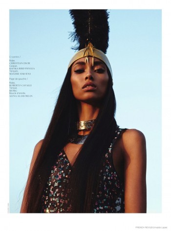 Anais Mali is an Amazon for French Revue de Modes Shoot Anais Mali is an Amazon for French Revue de Modes Shoot