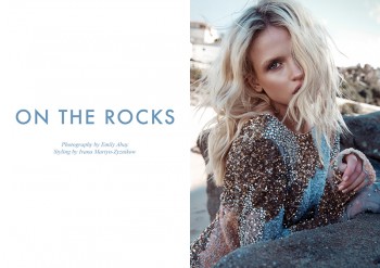 FGR Exclusive | Anja Konstantinova by Emily Abay in "On the Rocks" FGR Exclusive | Anja Konstantinova by Emily Abay in "On the Rocks"