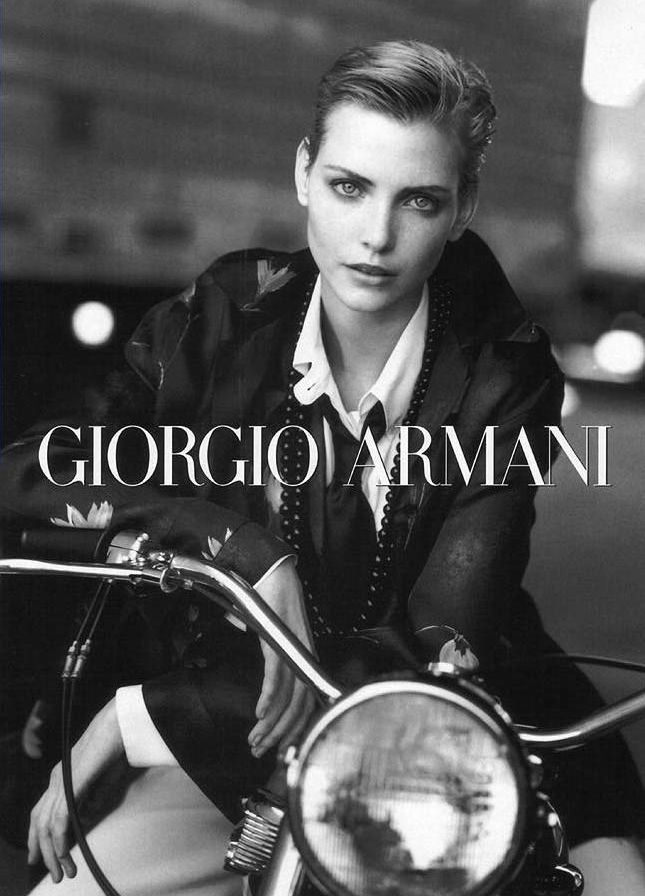 TBT | Nadja Auermann is Perfection in Armani’s Fall 1996 Campaign