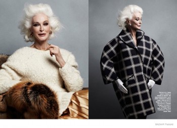83 Year-Old Model Carmen Dell'Orefice Stuns for BAZAAR Thailand Shoot 83 Year-Old Model Carmen Dell'Orefice Stuns for BAZAAR Thailand Shoot