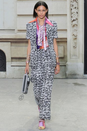 Chanel Makes a Statement for Spring 2015