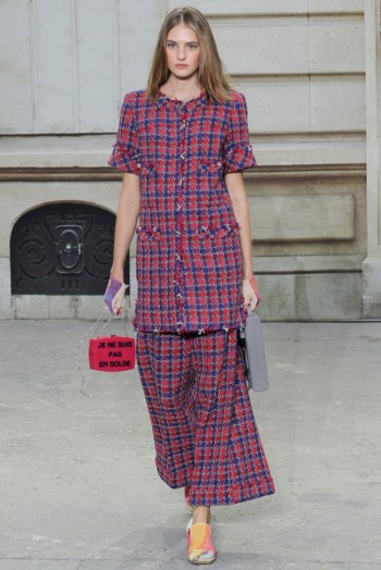 Chanel Makes a Statement for Spring 2015