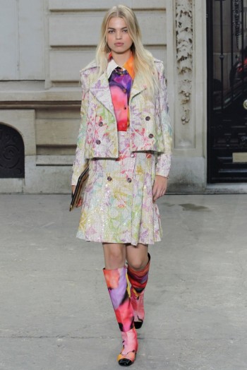 Chanel Makes a Statement for Spring 2015