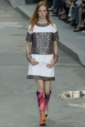 Chanel Makes a Statement for Spring 2015