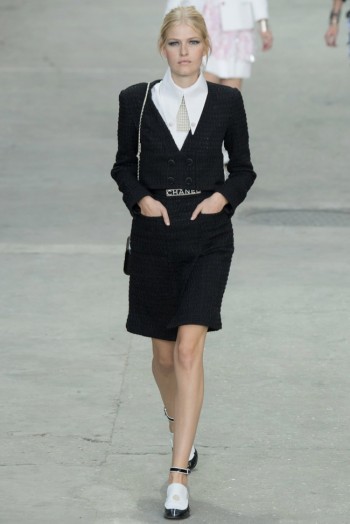 Chanel Makes a Statement for Spring 2015