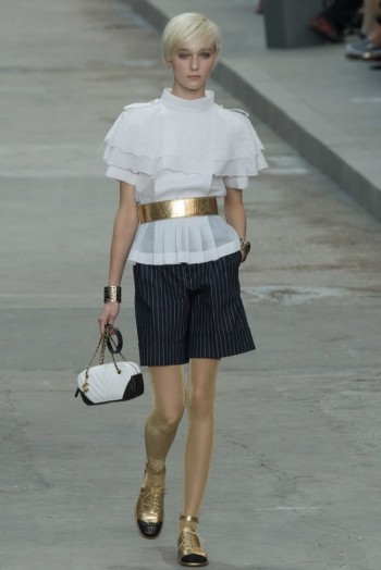 Chanel Makes a Statement for Spring 2015