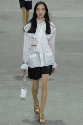 Chanel Makes a Statement for Spring 2015
