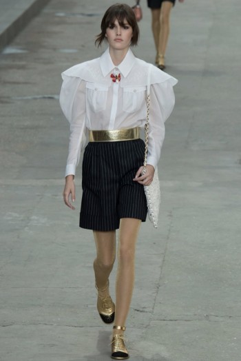 Chanel Makes a Statement for Spring 2015