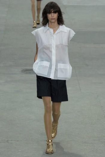 Chanel Makes a Statement for Spring 2015