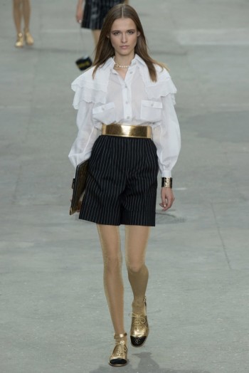 Chanel Makes a Statement for Spring 2015
