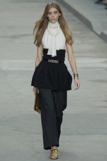 Chanel Makes a Statement for Spring 2015