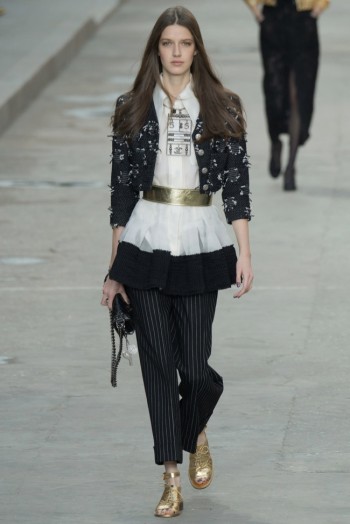Chanel Makes a Statement for Spring 2015