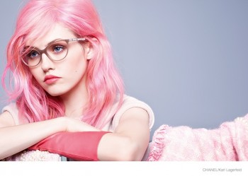 Charlotte Free is the Pink-Haired Star of Chanel’s Fall 2014 Eyewear Campaign Charlotte Free is the Pink-Haired Star of Chanel’s Fall 2014 Eyewear Campaign