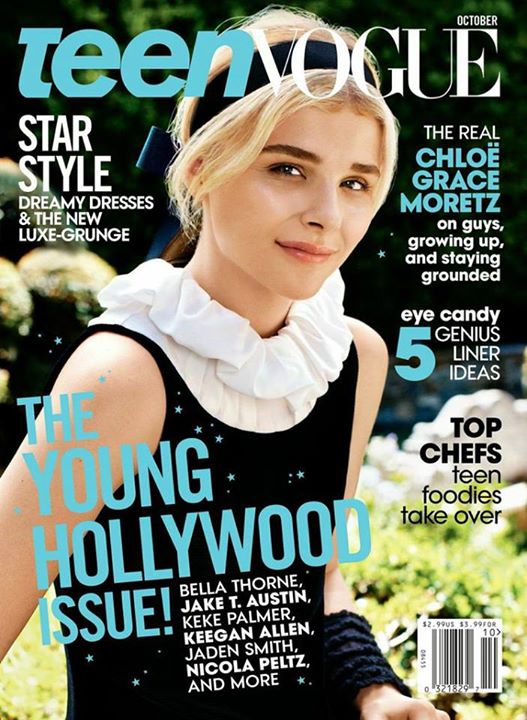 Chloe Grace Moretz Covers Teen Vogue, Talks Brooklyn Beckham