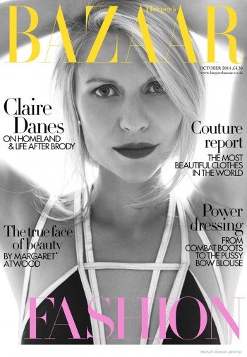 Claire Danes Covers Harper’s Bazaar UK, Talks Her Famous "Cry Face"
