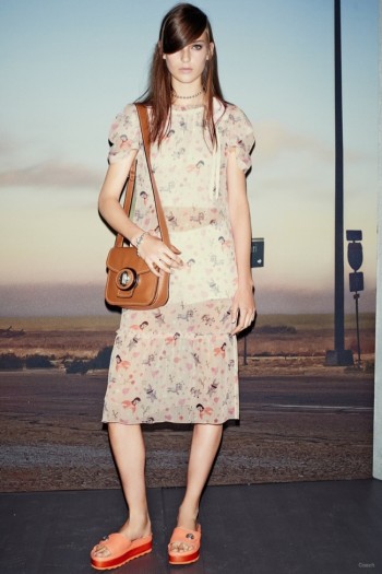 Coach Features Pastels, Clogs for Spring 2015 Collection