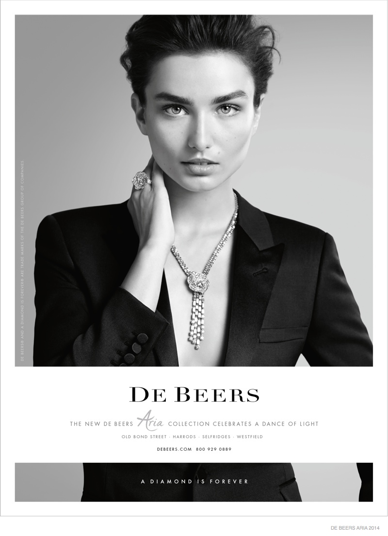 A new icon from De Beers: the Aria diamond jewellery collection