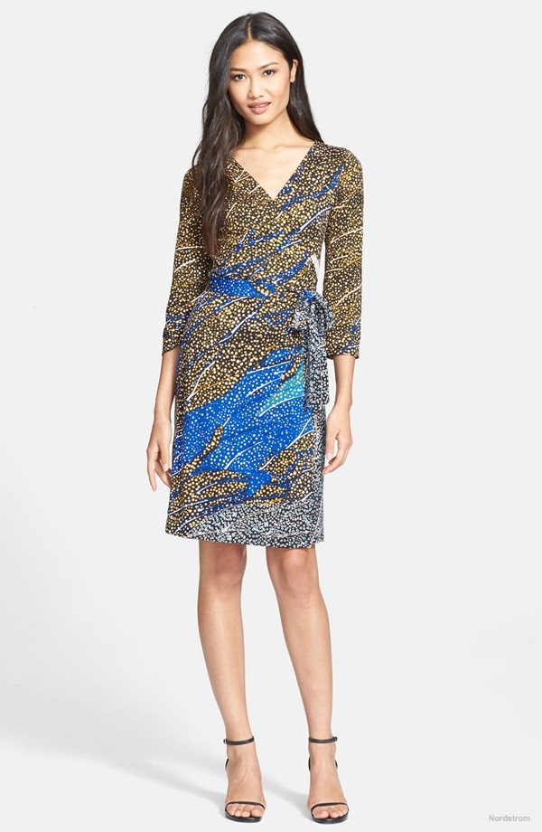 Diane von Furstenberg 'New Julian Two' Silk Jersey Wrap Dress available at Nordstrom for $448.00