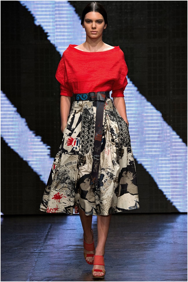 Donna Karan Gets Arty for Spring 2015