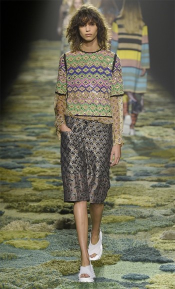 Dries Van Noten Spring 2015: Fashion Goes Back to Nature