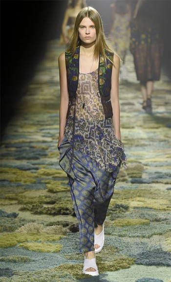 Dries Van Noten Spring 2015: Fashion Goes Back to Nature