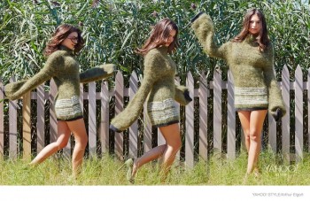 Emily Ratajkowski Poses for Yahoo! Style, Talks “Gone Girl” Role Emily Ratajkowski Poses for Yahoo! Style, Talks “Gone Girl” Role