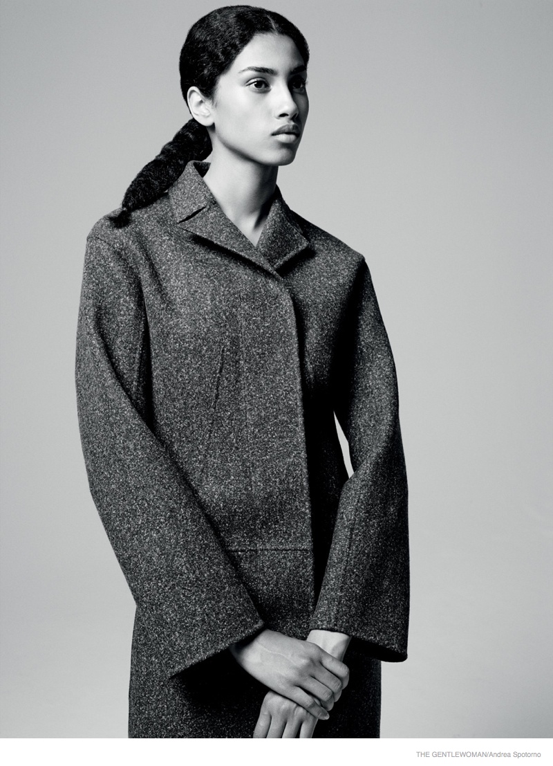 Fall Coats: Imaan & Amanda by Andrea Spotorno for The Gentlewoman