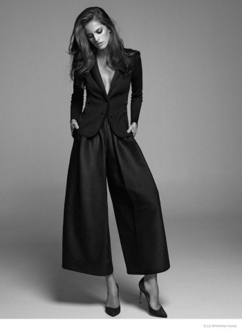 Izabel Goulart Poses for Xavi Gordo in Elle Spain Cover Shoot – Fashion ...
