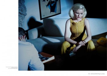 Kirsten Dunst Has a Tumultuous Romance for Vs. Magazine Photo Shoot Kirsten Dunst Has a Tumultuous Romance for Vs. Magazine Photo Shoot