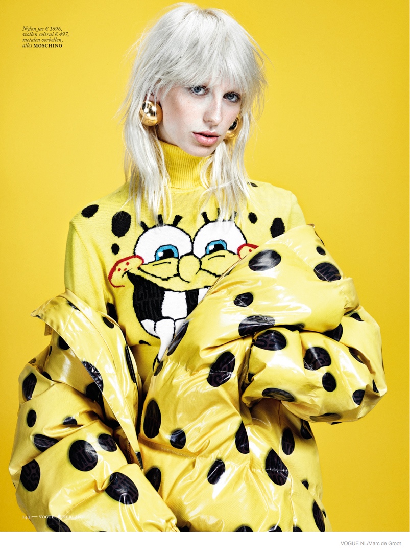 Lili Sumner in Standout Style for Vogue Netherlands by Marc de Groot